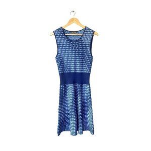 Tommy Bahama Shirt‎ Spa Sleeveless Sun Sz M Blue Summer Beach Knit Dress